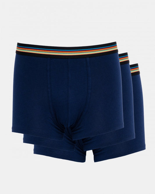 Paul Smith 3 Pack Mens Signature Stripe Waistband Boxer Briefs - 47 Navy