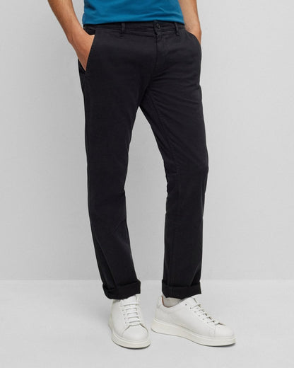 BOSS Orange Schino Slim Mens Stretch Cotton Satin Chinos