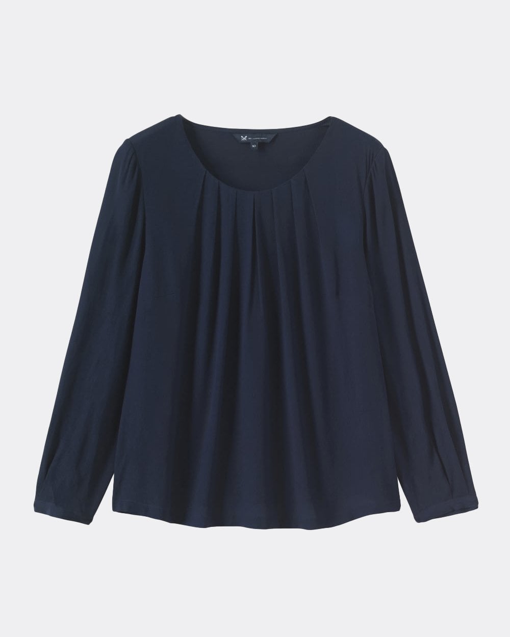 Crew Clothing Pleat Neck Womens Top