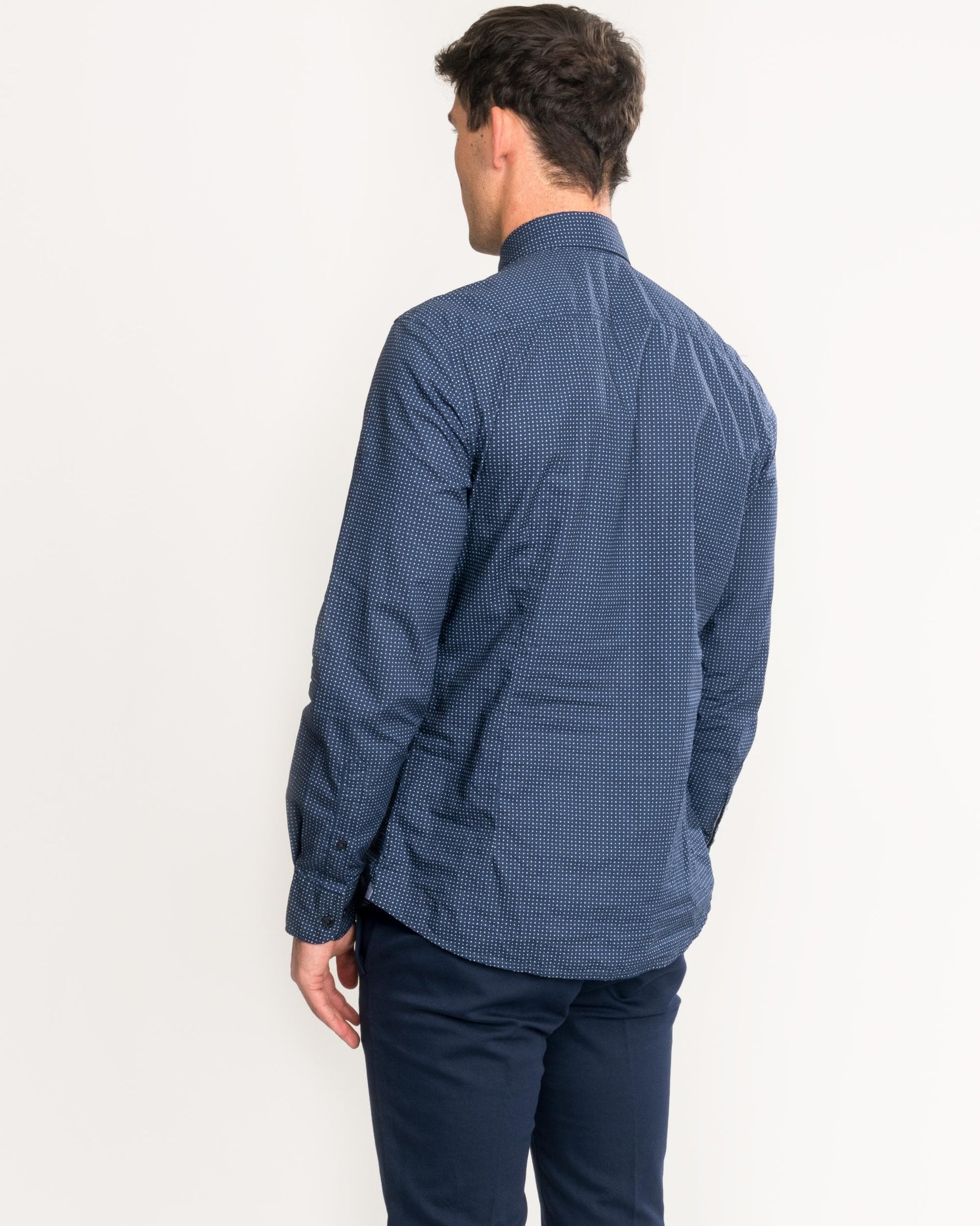 Hackett Target Print Mens Shirt