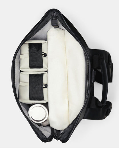 Rains Texel Moulded Backpack - 01 Black