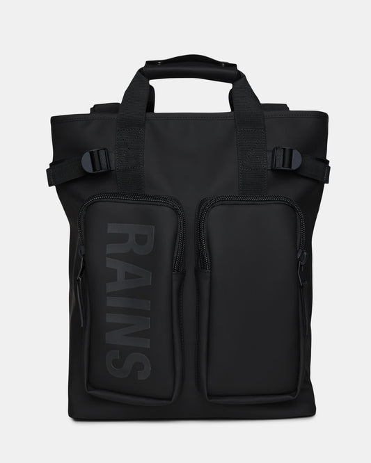 Rains Texel Tote Backpack - 01 Black