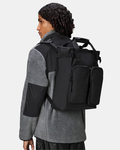 Rains Texel Tote Backpack - 01 Black