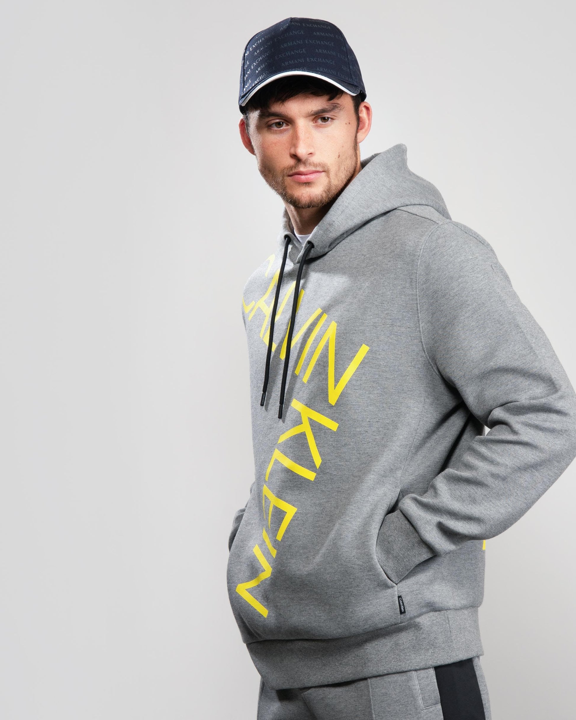 Calvin Klein Bold Logo Relax Mens Hoodie