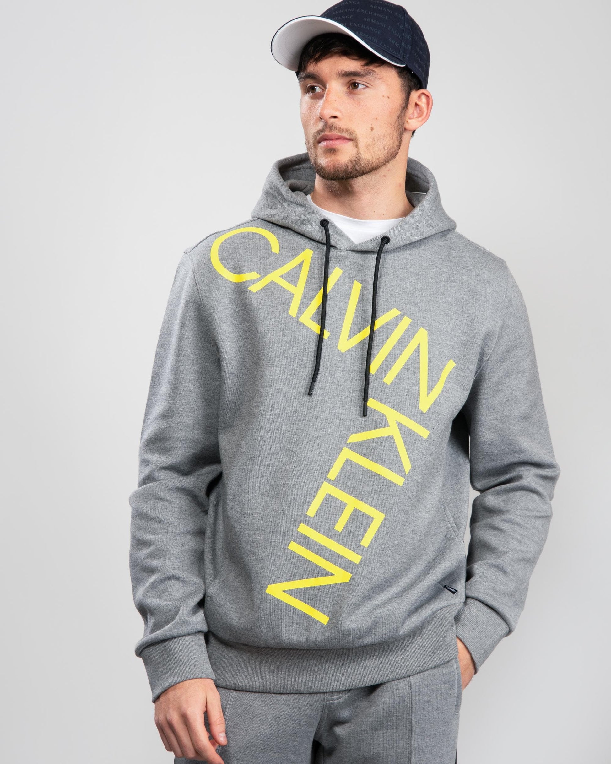 Calvin Klein Bold Logo Relax Mens Hoodie