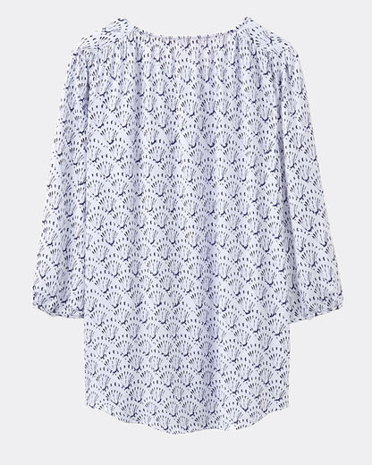 Joules Lilah Womens Tunic - Bright White Shell