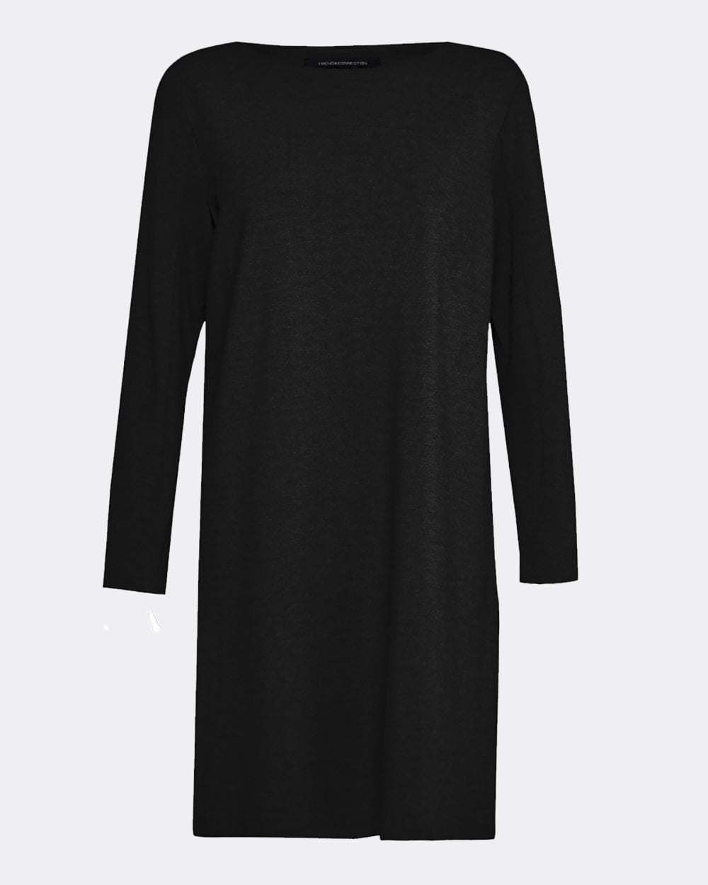 French Connection Lula Cuff Long Sleeve Slash Neck Womens Dress