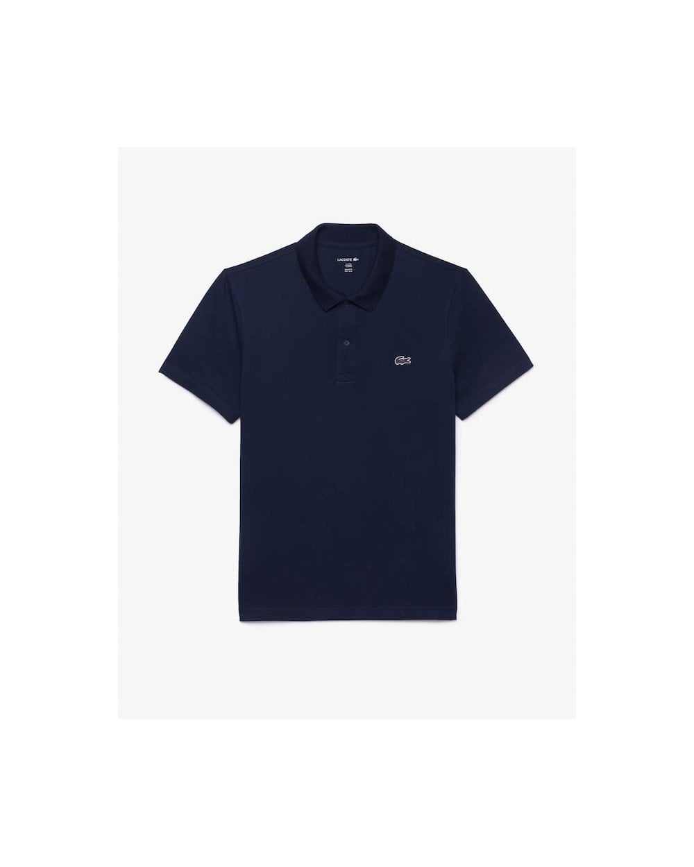 Lacoste Short Sleeved Mens Polo Shirt - Navy Blue 166