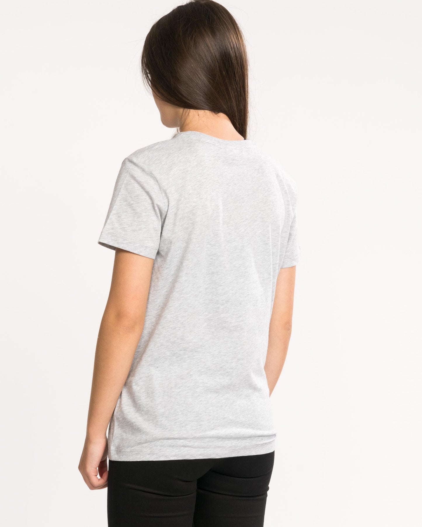 Calvin Klein Core Logo Womens Crew Neck - Light Grey Heather