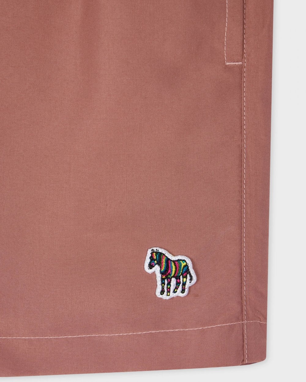 Paul Smith Mens Zebra Logo Swim Shorts - 55 Mauve
