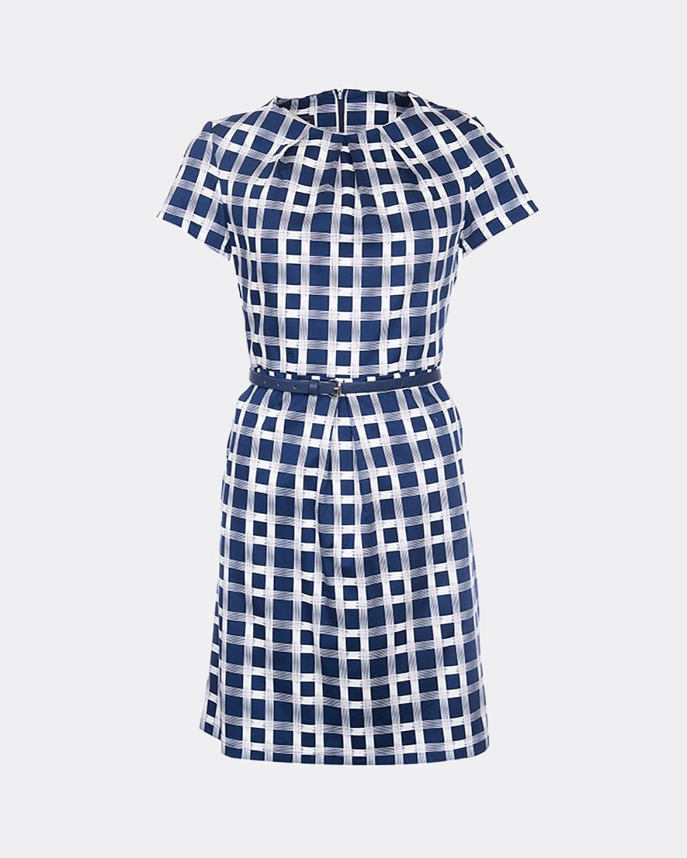Barbour Earlsburn Womens Dress - Navy / Cloud