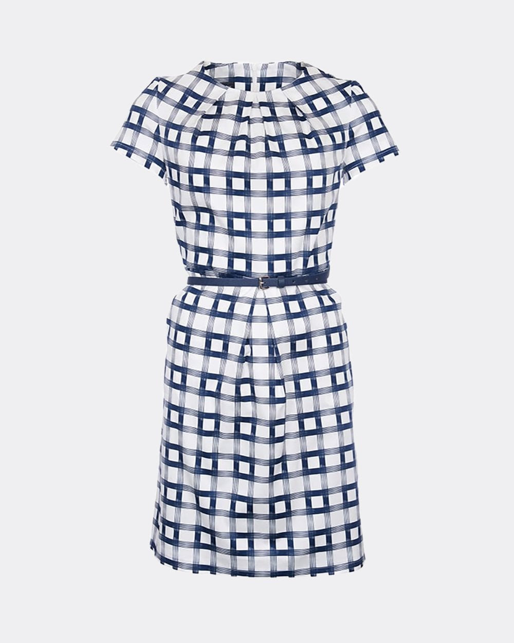 Barbour Earlsburn Womens Dress - Cloud / Navy