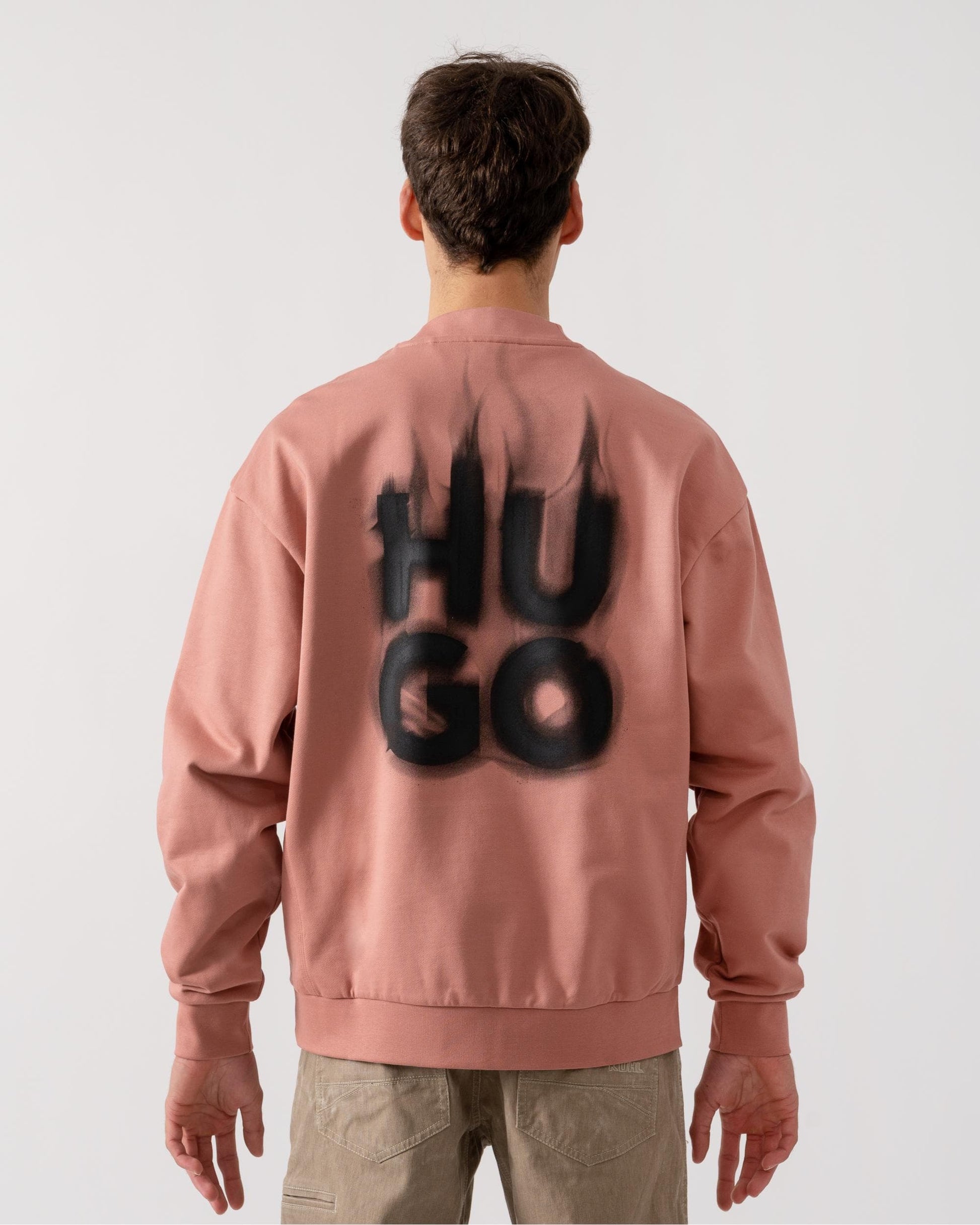 HUGO HUGO Durungu Mens Crew Neck Sweatshirt