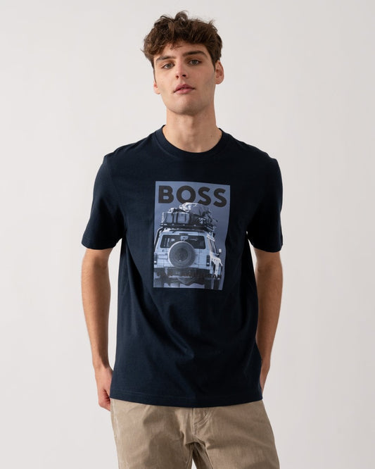 BOSS Orange BOSS Orange Mextour Mens Graphic Print T-Shirt