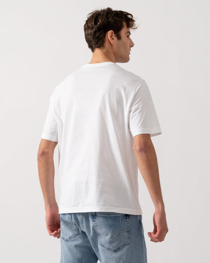 PS Paul Smith Mens Regular Fit Skull Square T-Shirt - 01 White