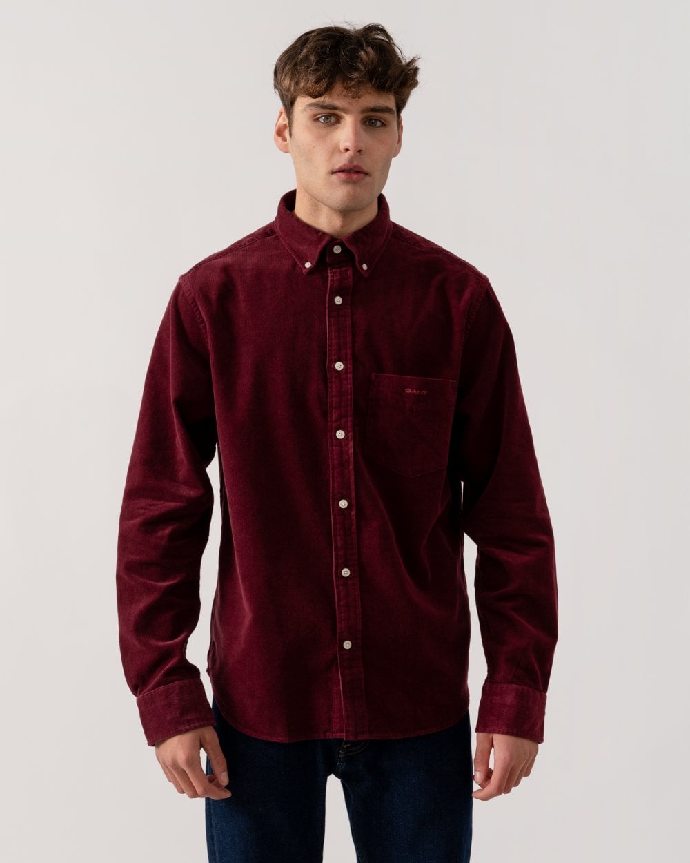 GANT Mens Regular Fit Ut Corduroy Shirt