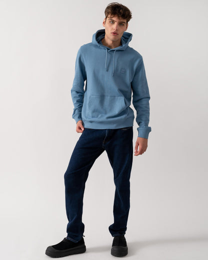 BOSS Orange Wetalk Mens Pullover Hoodie With Logo Patch