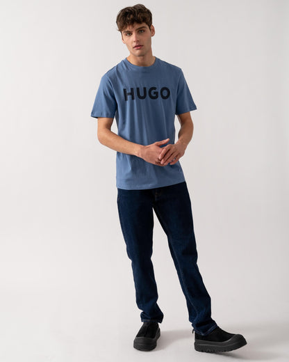 HUGO Dulivio Mens T-Shirt - Open Blue 476