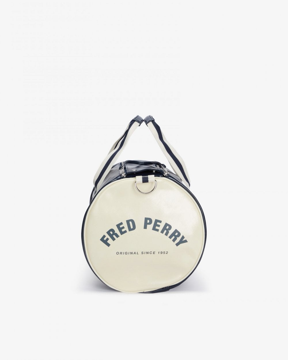 Fred Perry NOS Classic Barrel Bag - Navy/Ecru 635