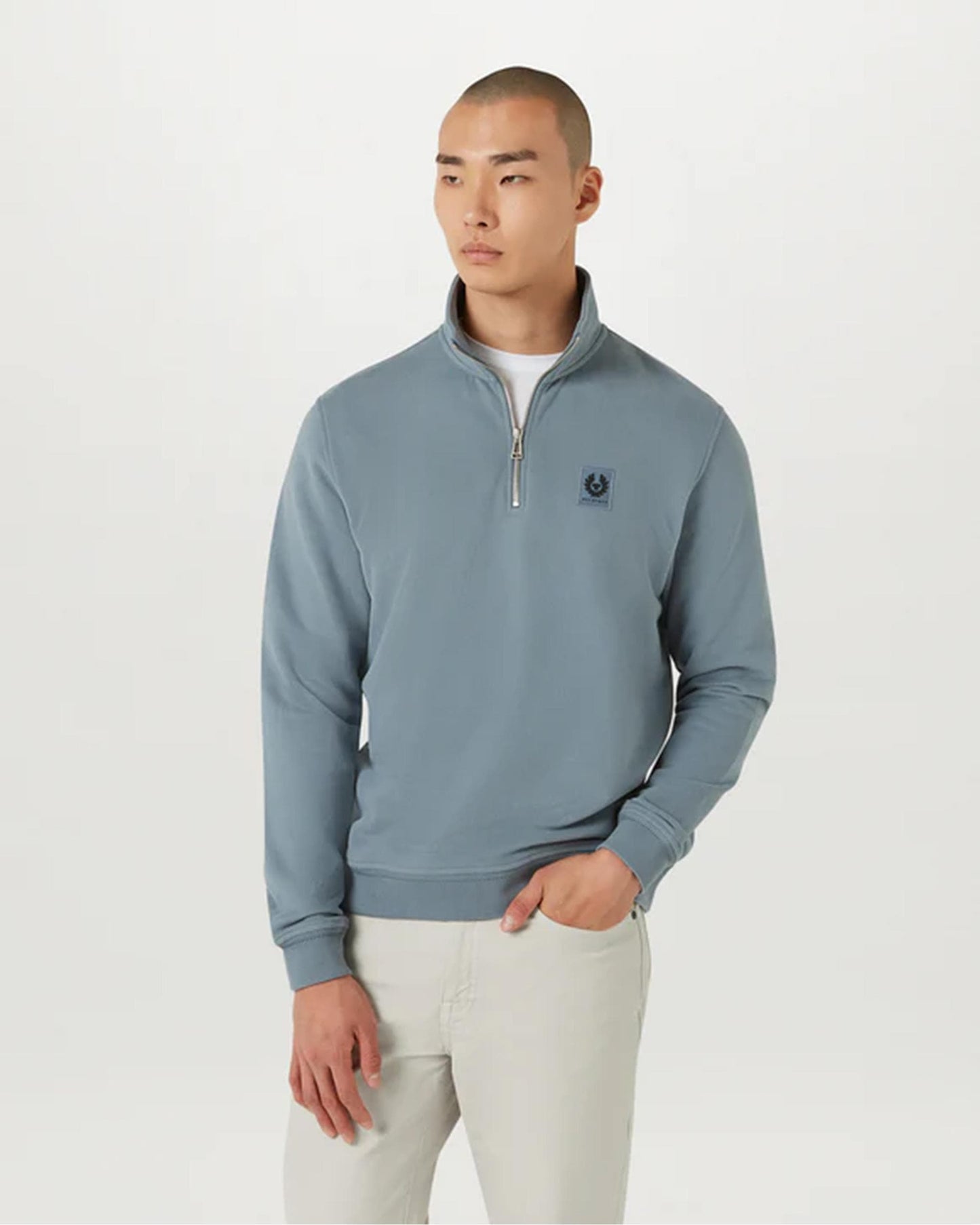 Belstaff Quarter Zip Sweatshirt