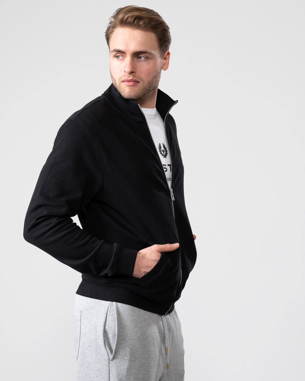 Zip Through Sweatshirt