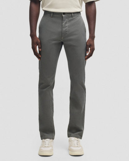 BOSS Orange Mens Slim Fit Chinos in Structured Comfort-Stretch Cotton