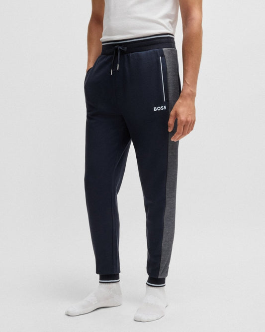 BOSS Orange BOSS Orange Mens Loungewear Tracksuit Pants With Contrast Piping 