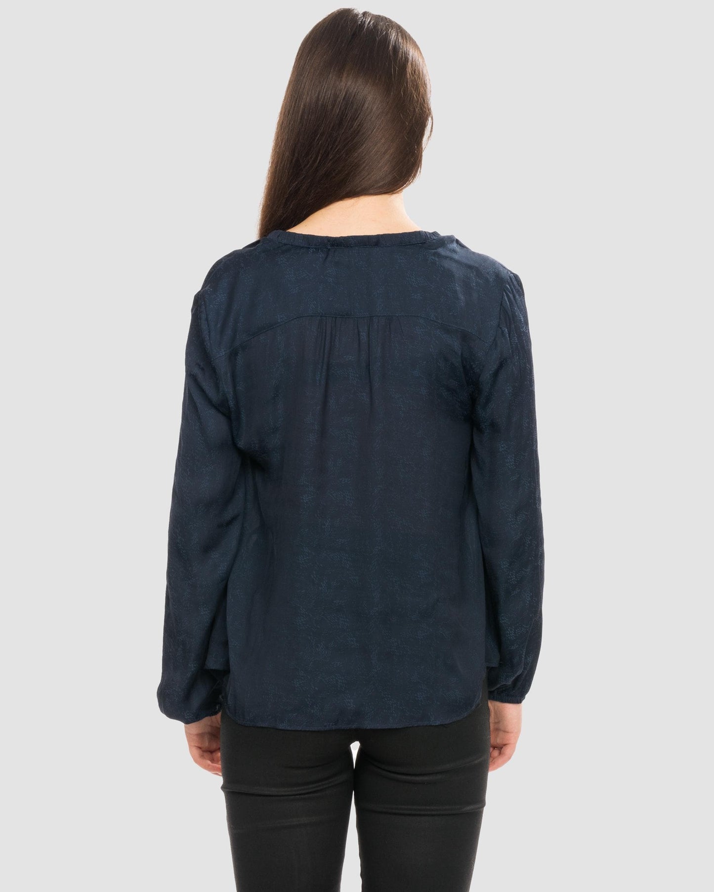 Samsoe & Samsoe Elva ls Womens Blouse 10793 - Dark Sapphire