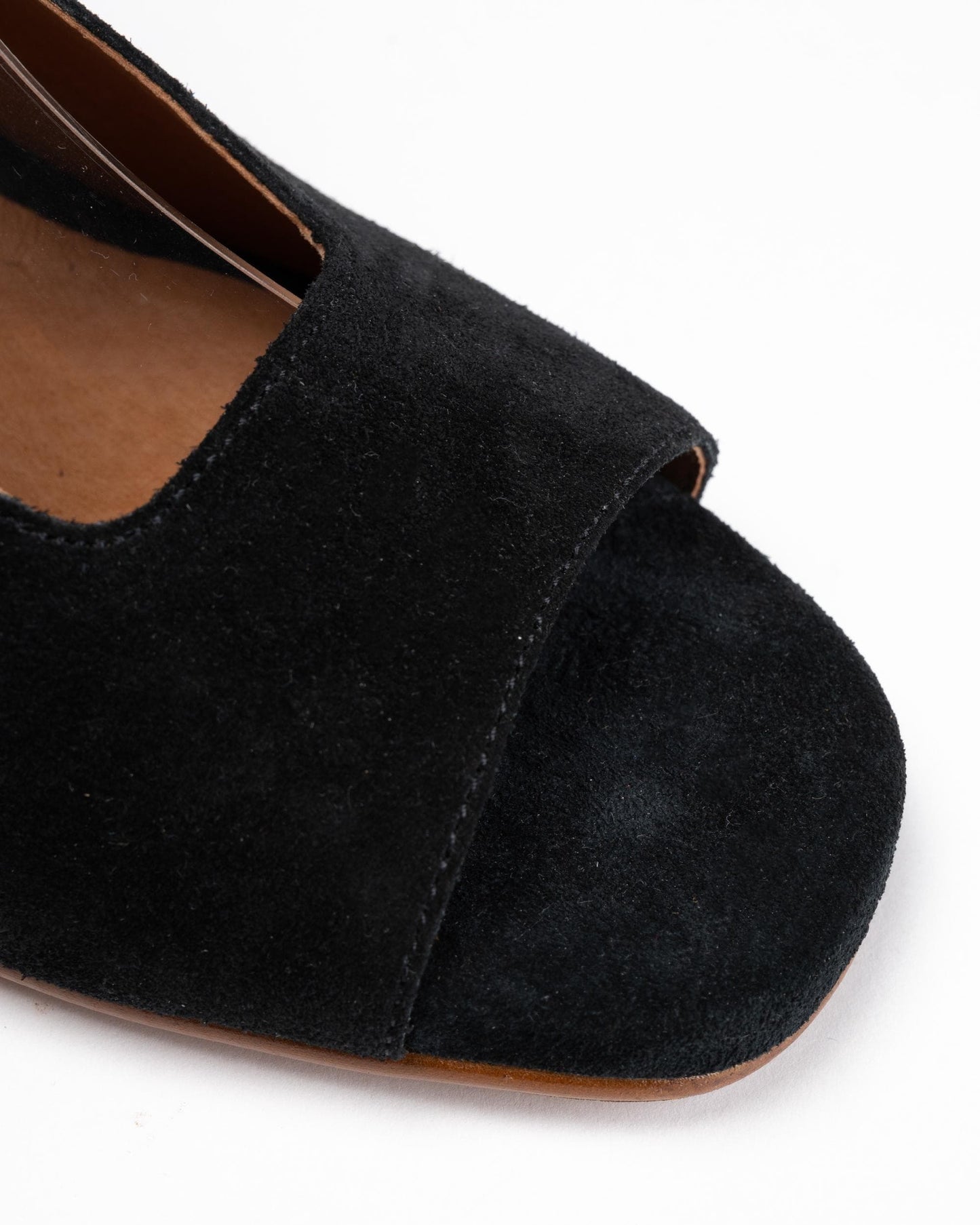 HUDSON LONDON Rona Suede Womens Heels - Black