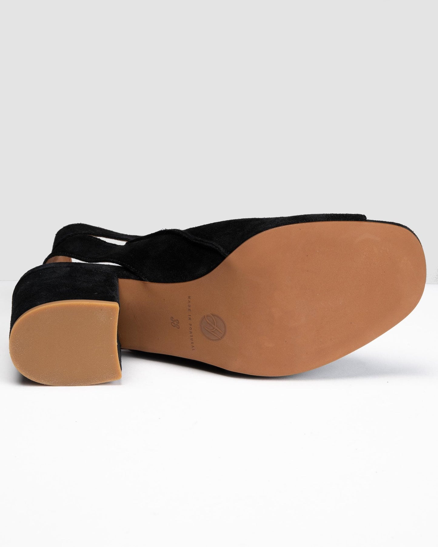 HUDSON LONDON Rona Suede Womens Heels - Black