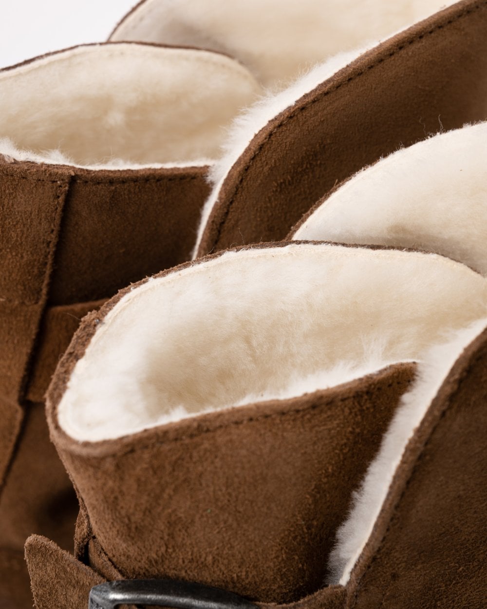 Birkenstock Uppsala Shearling Suede Leather Womens Boots