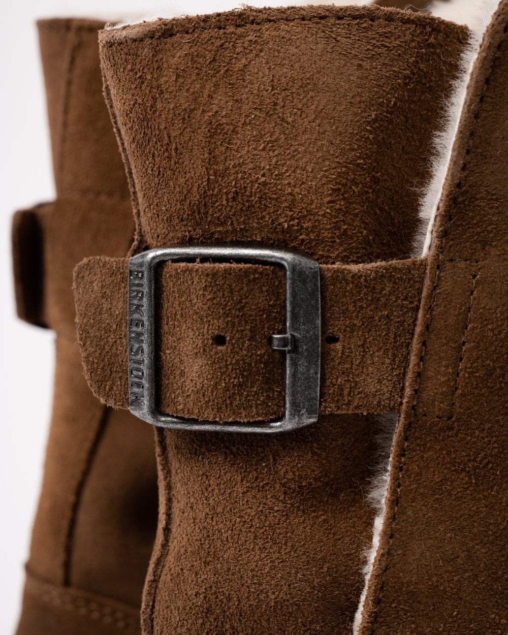 Birkenstock Uppsala Shearling Suede Leather Womens Boots