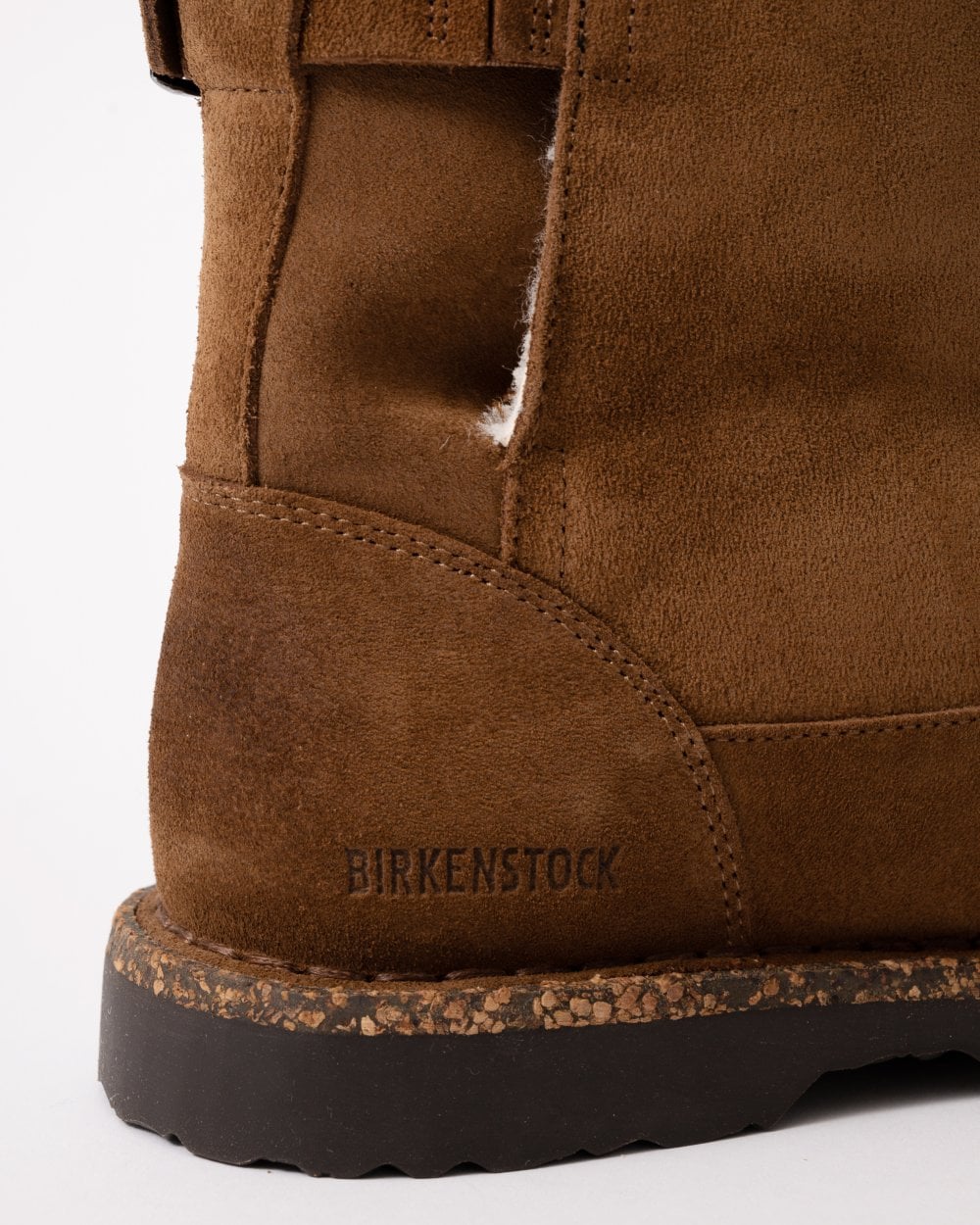 Birkenstock Uppsala Shearling Suede Leather Womens Boots