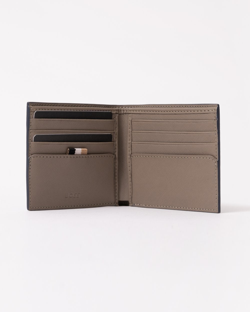 BOSS Orange Zair Mens Faux Leather 8-Card Wallet