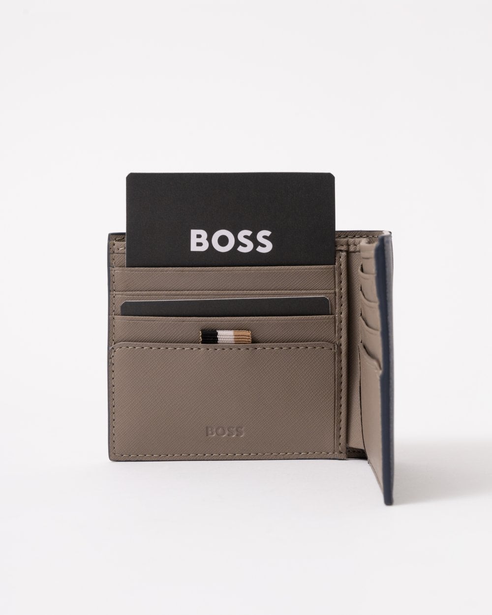 BOSS Orange Zair Mens Faux Leather 8-Card Wallet