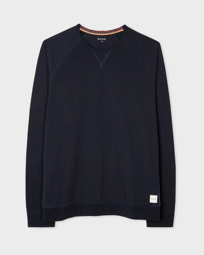 Paul Smith Mens Long Sleeve Lounge Top - 48 Inky Blue