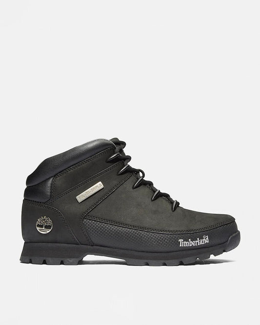 Timberland Euro Sprint Contrast Logo Mens Hiking Shoe - Black