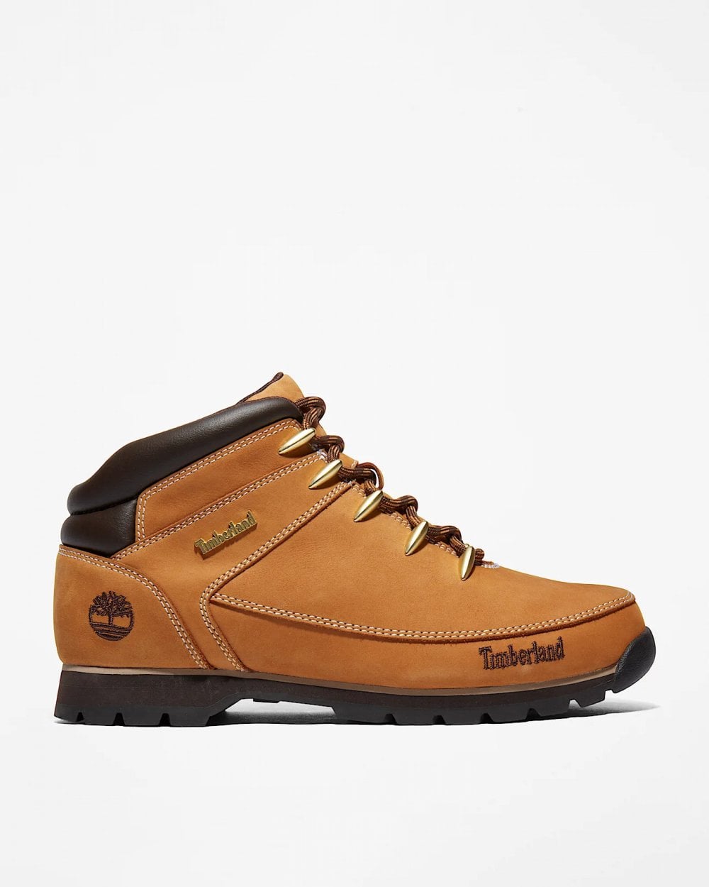 Timberland Euro Sprint Contrast Logo Mens Hiking Shoe - Wheat