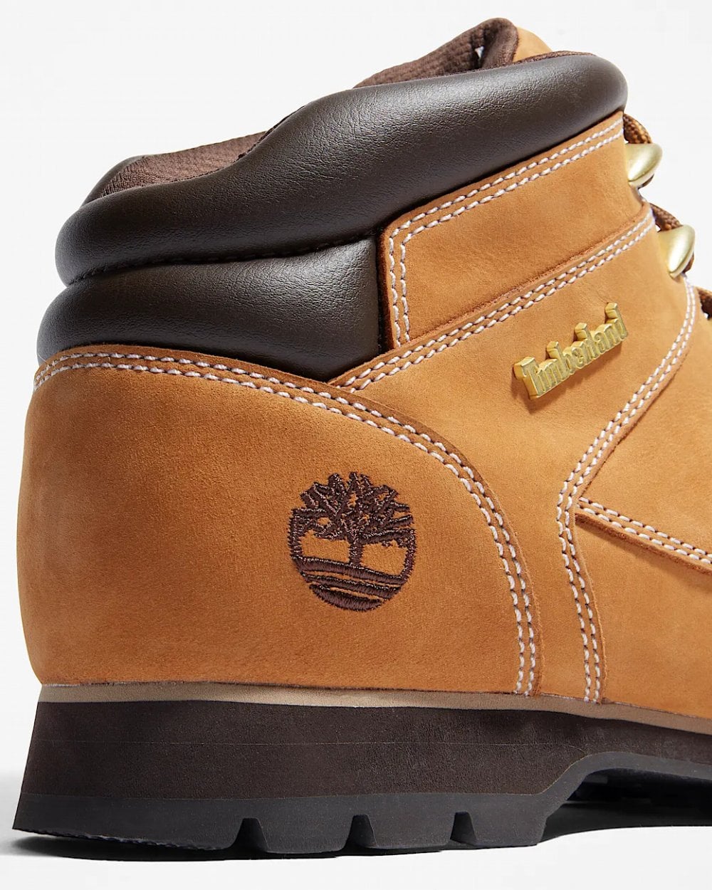 Timberland Euro Sprint Contrast Logo Mens Hiking Shoe - Wheat