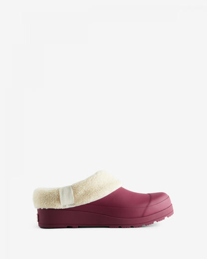 Hunter Play Womens Shearling Insulated Clog