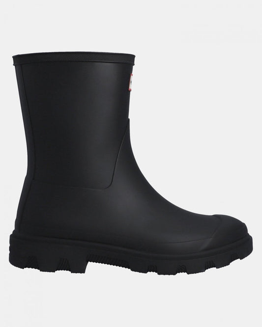 Hunter Downpour Womens Short Boot - Black