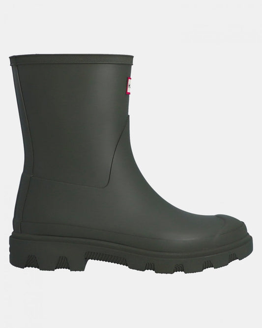 Hunter Downpour Womens Short Boot - Dark Olive
