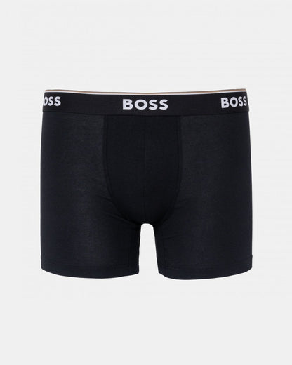 BOSS Orange Power Three Pack Mens Stretch Cotton Boxer Briefs With Logos NOS - Open Miscellaneous 962