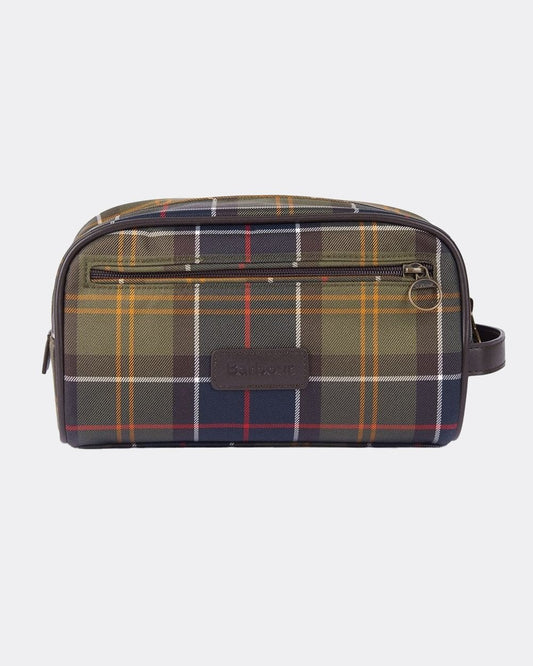 Barbour Tartan Mens Washbag