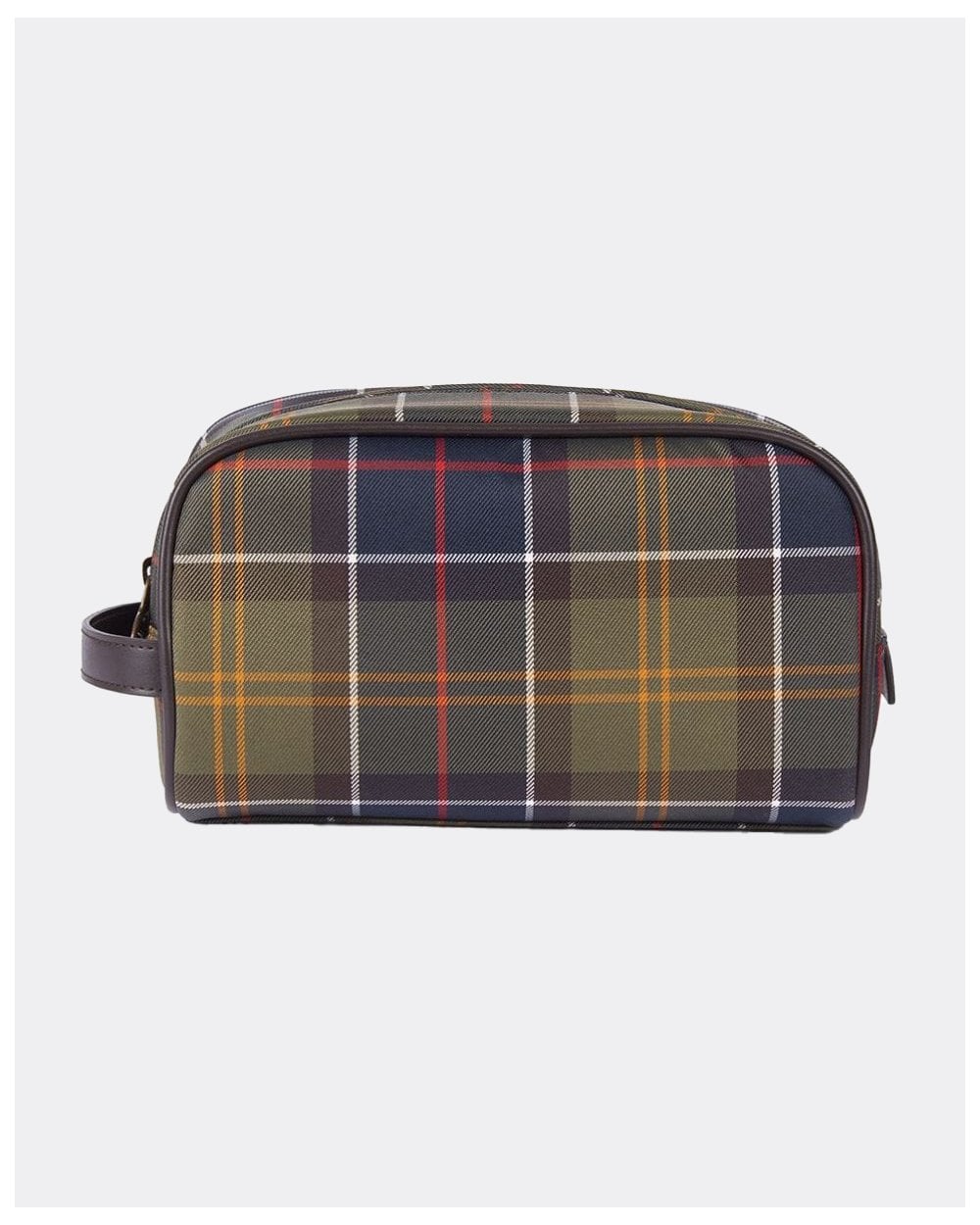 Barbour Tartan Mens Washbag