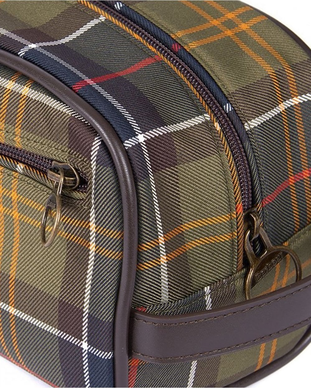 Barbour Tartan Mens Washbag
