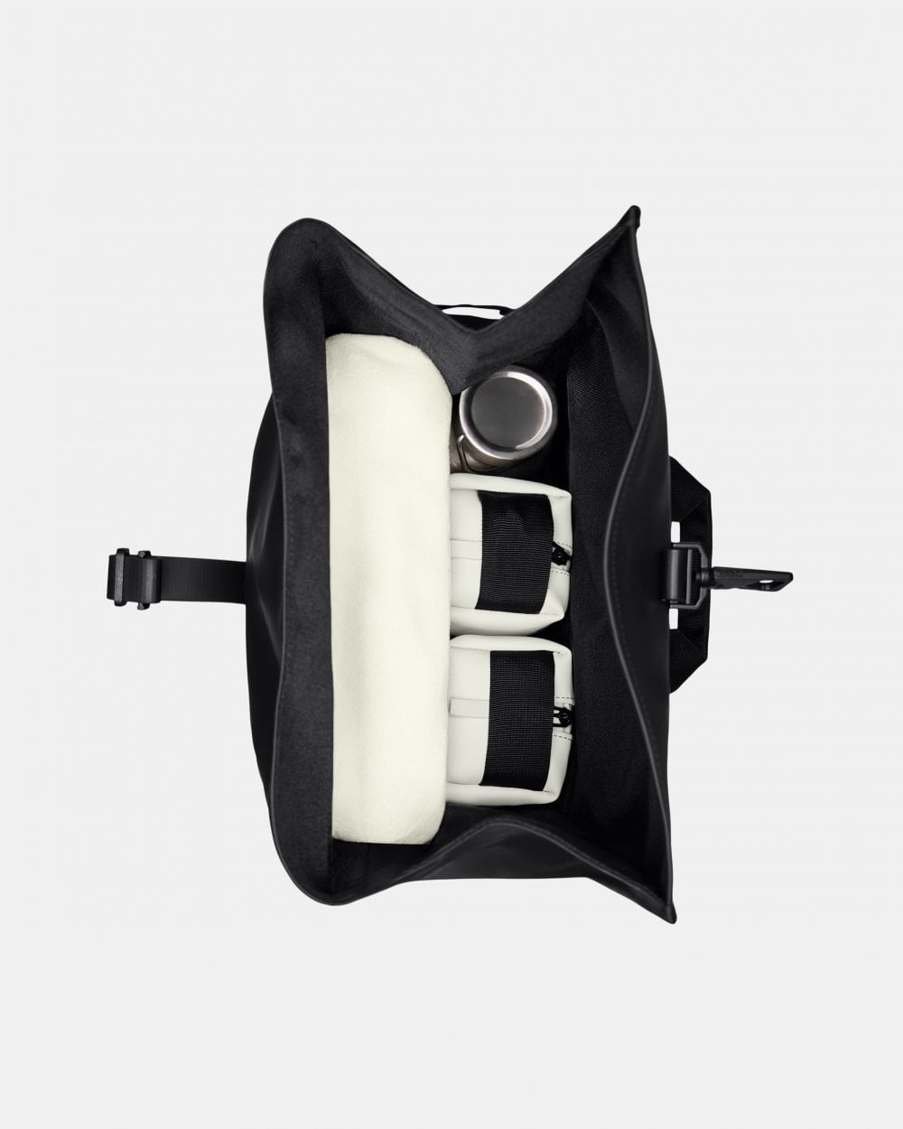 Rains Rolltop Rucksack Large - 01 Black