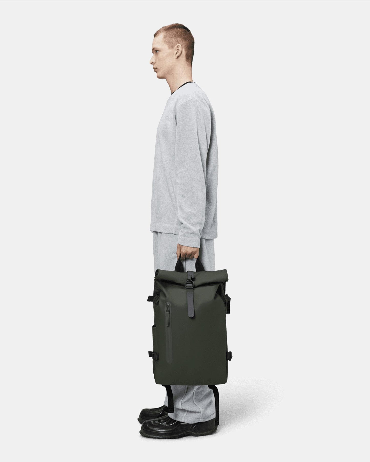 Rains Rolltop Rucksack Large - 03 Green