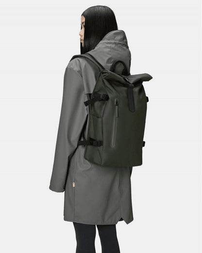 Rains Rolltop Rucksack Large - 03 Green