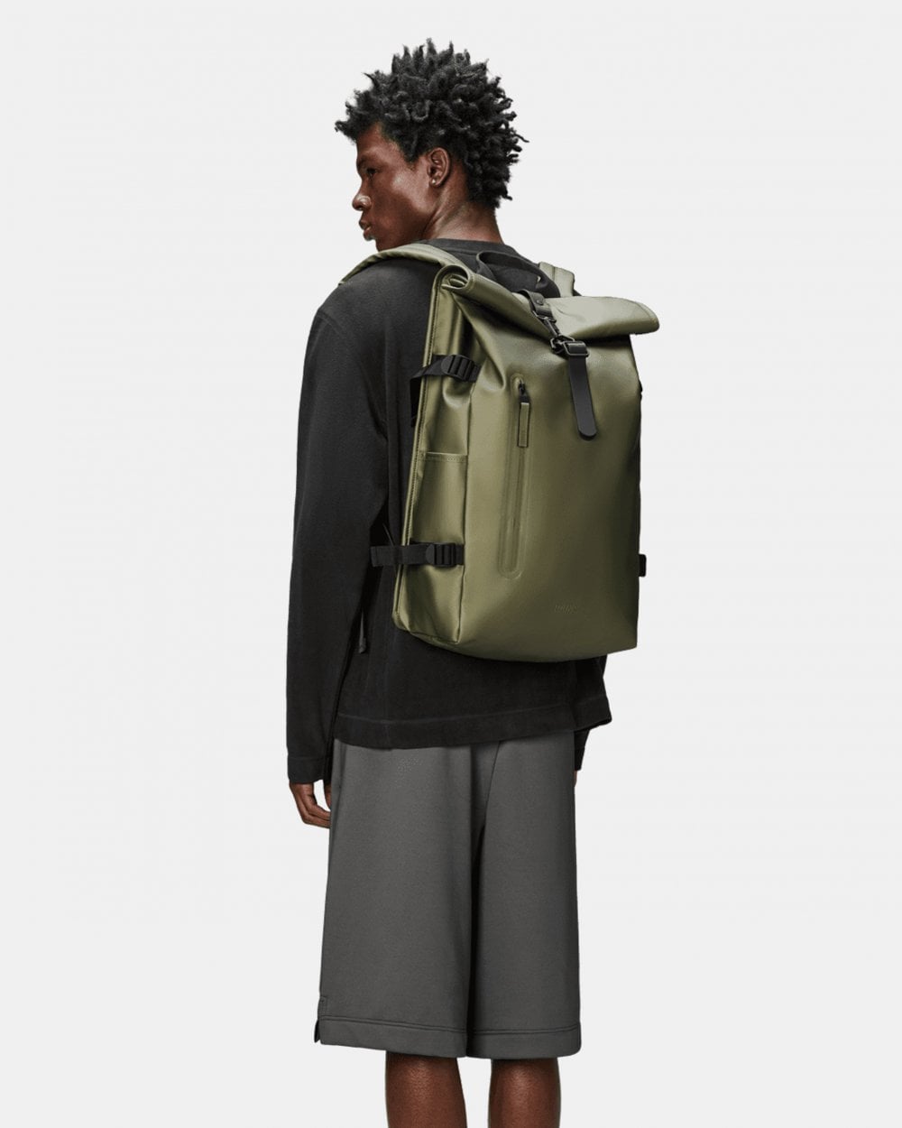 Rains Rolltop Rucksack Large - 105 Revel